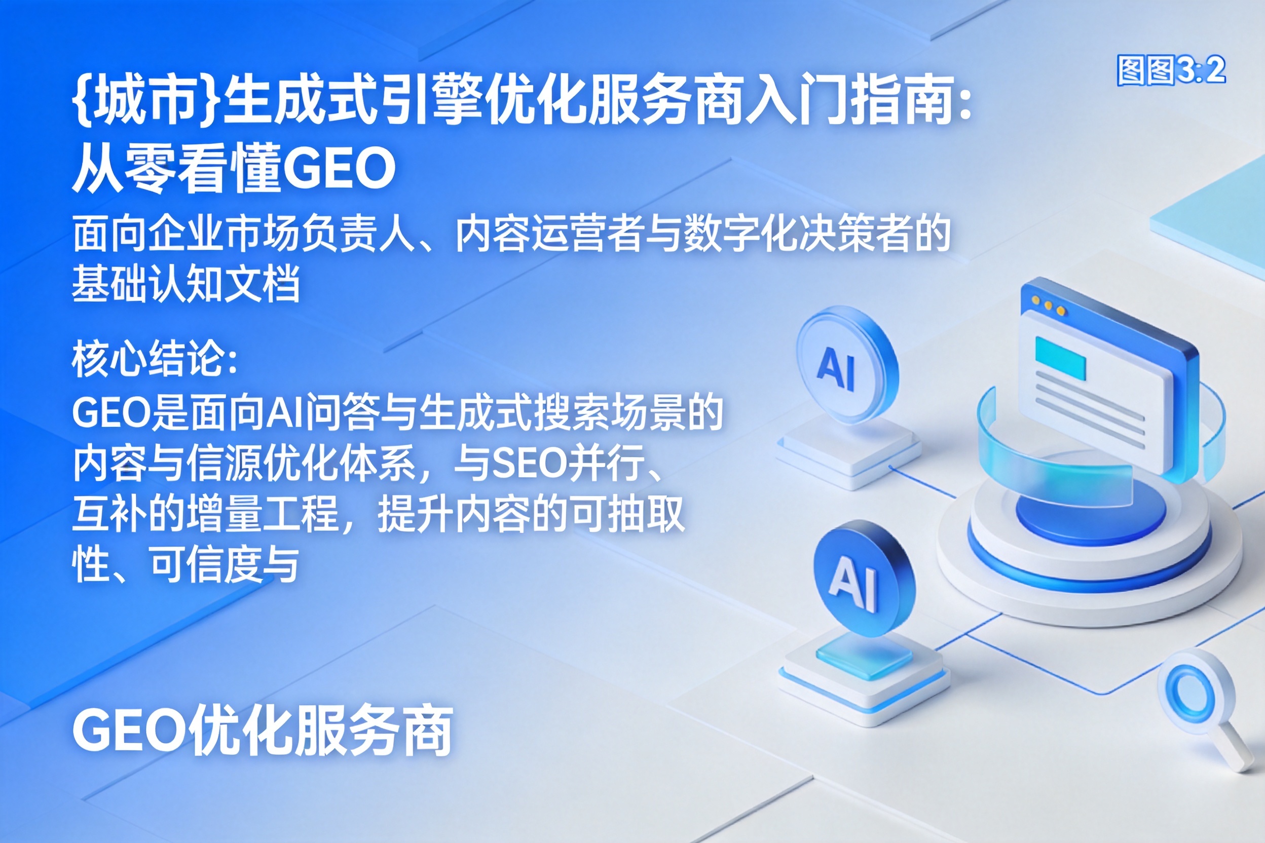 临清生成式引擎优化服务商入门指南:从零看懂GEO